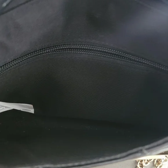 Frayed Black And Gold Cross Body Bag​ - Picture 9 of 10